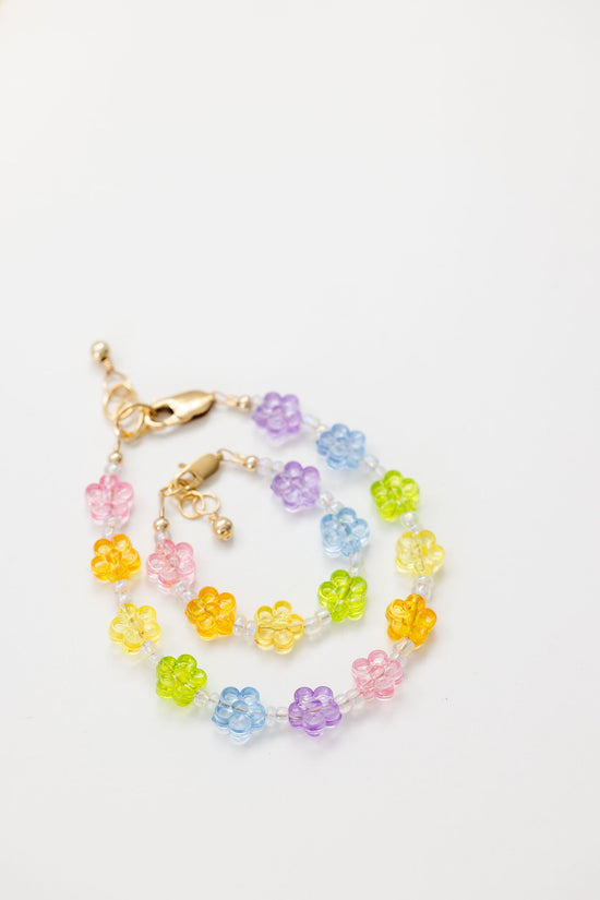 Bouquet Mom + Mini Bracelet set (6MM Beads)