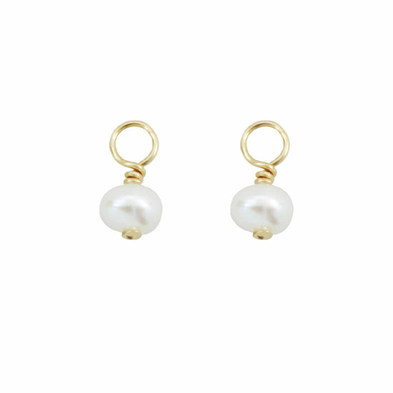 Pearl Charms For Forever Hoops (6MM)