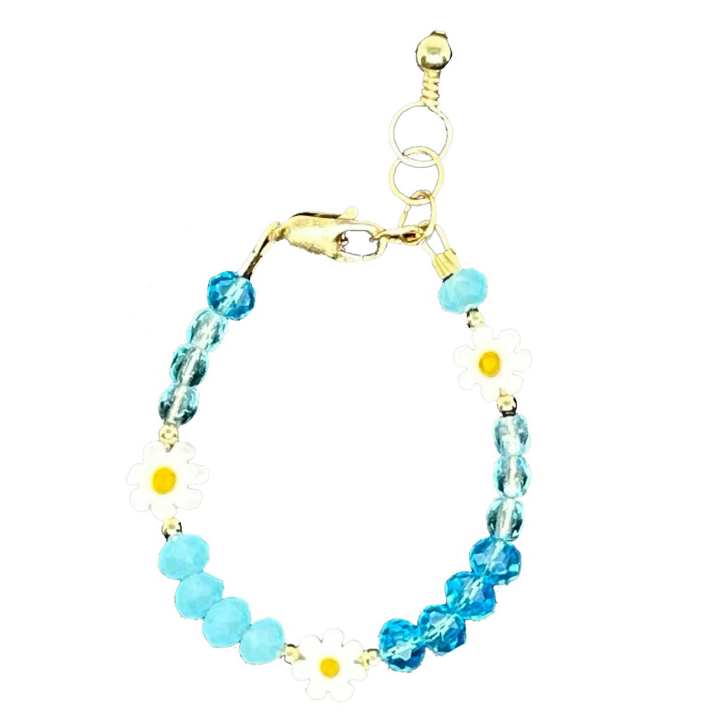 Daisy May Bracelet (2 MM + 4MM Beads)