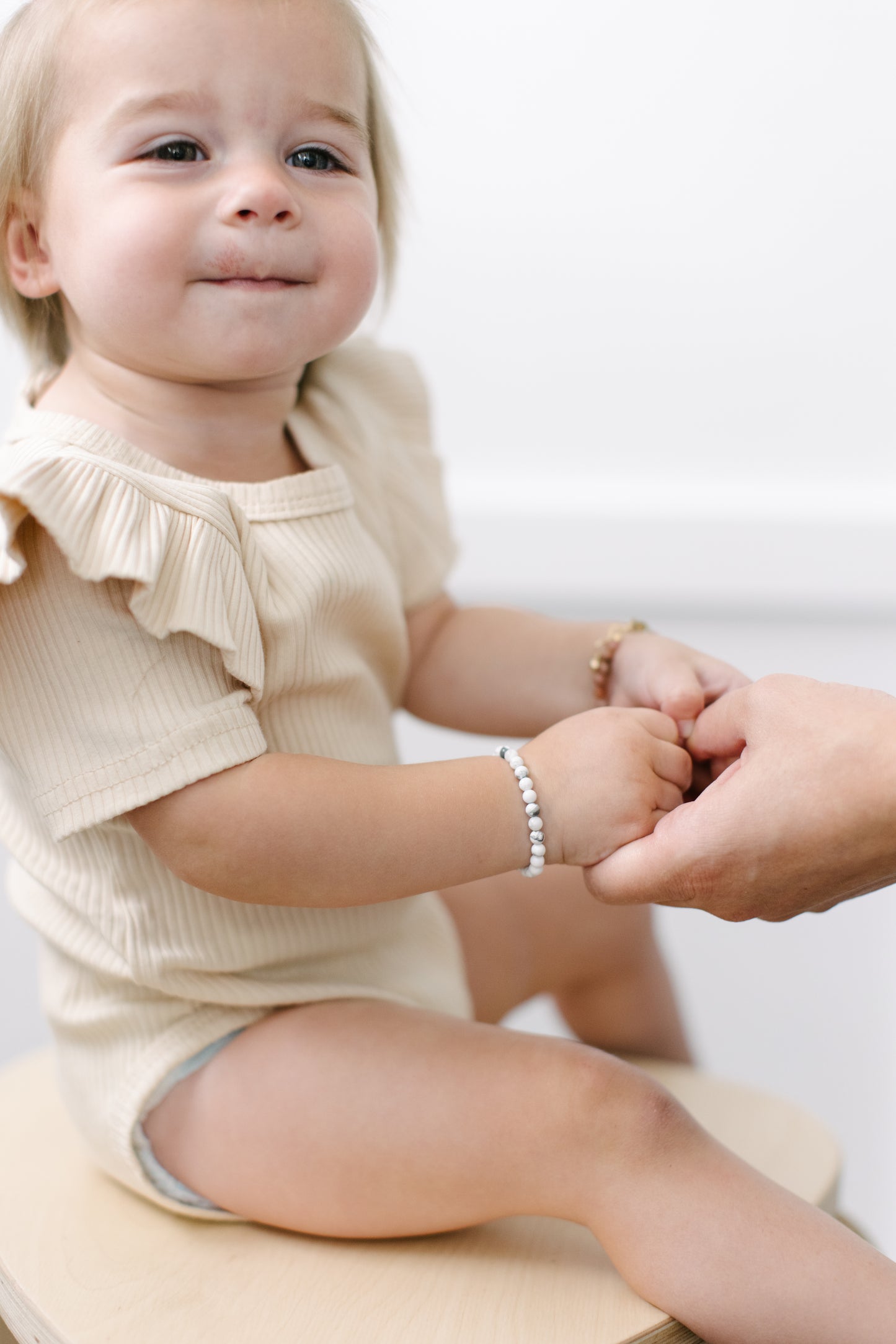 Aspen Baby Bracelet (4MM beads)