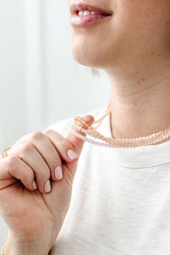 Primrose Necklace (4MM beads)
