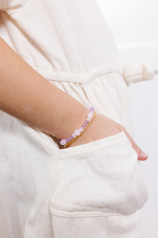 Rapunzel Baby Bracelet Two-Pack (4mm + 6mm beads)