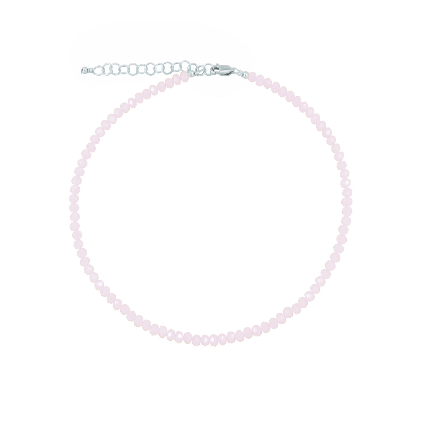 Blush Necklace (4MM Beads)