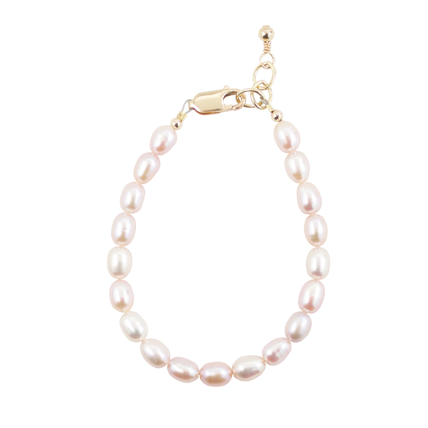 Blush Pearl Adult Bracelet (8MM beads)