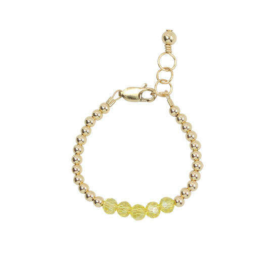Jenise Baby Bracelet (3MM + 4MM beads)