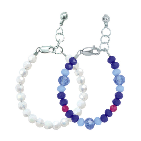 Luisa Baby Bracelet Two-Pack (4MM + 6MM Beads)