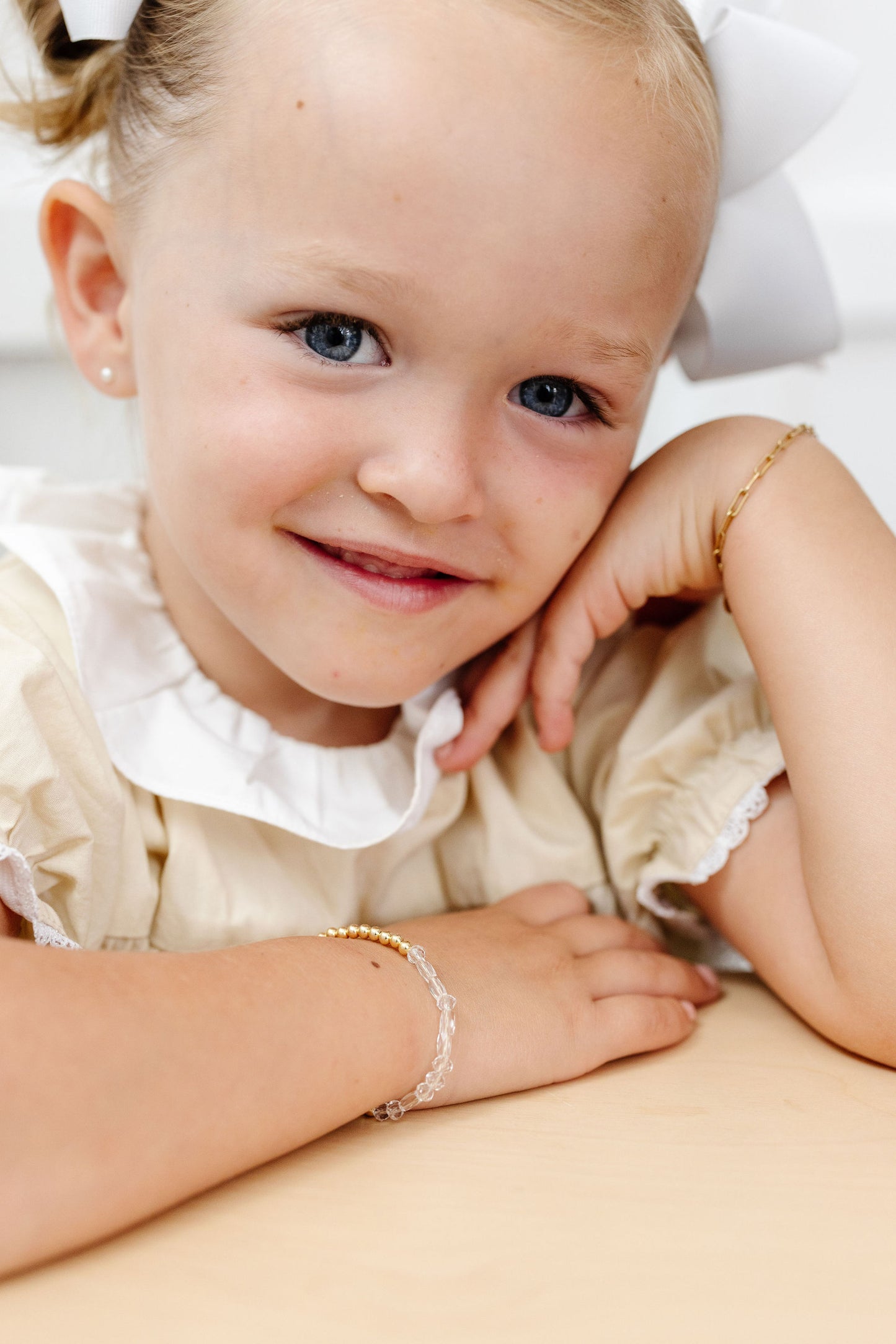 Angel Baby Bracelet (3MM + 4MM beads)
