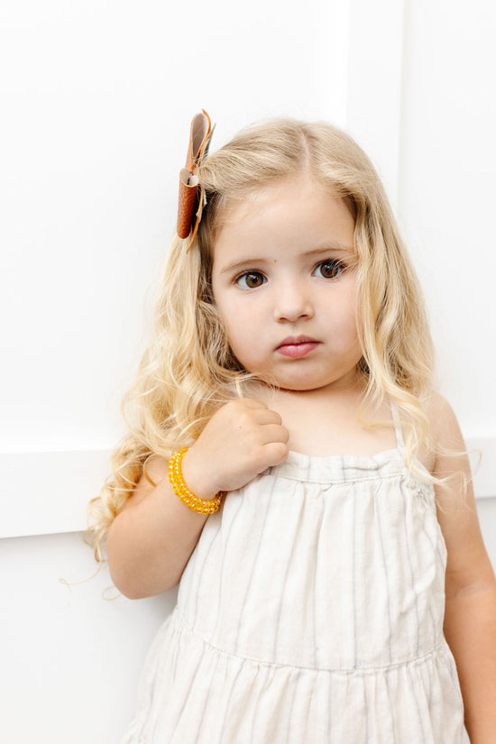Goldenrod Baby Bracelet (6MM Beads)