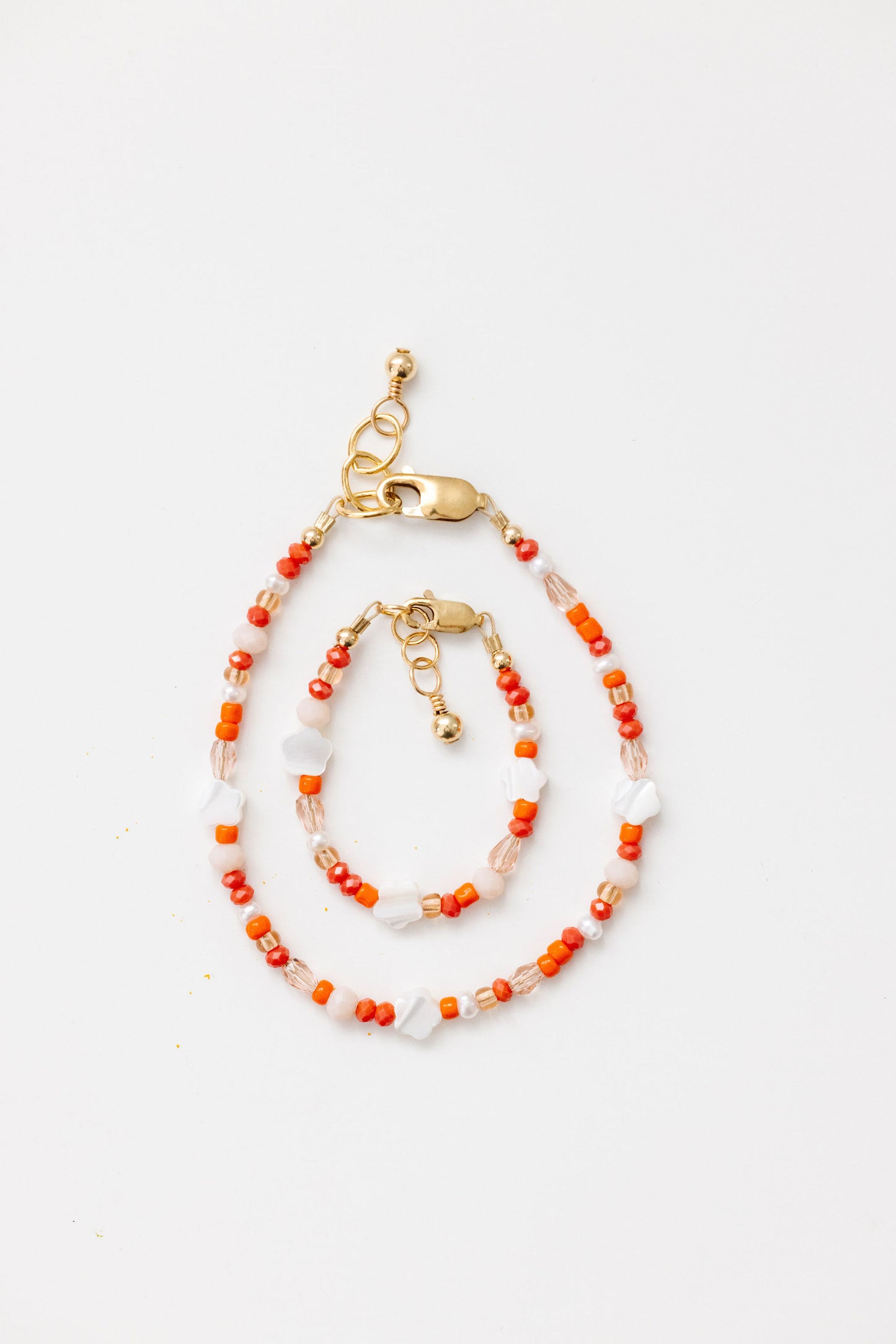 Poppy Adult Bracelet (2MM + 4MM Beads)