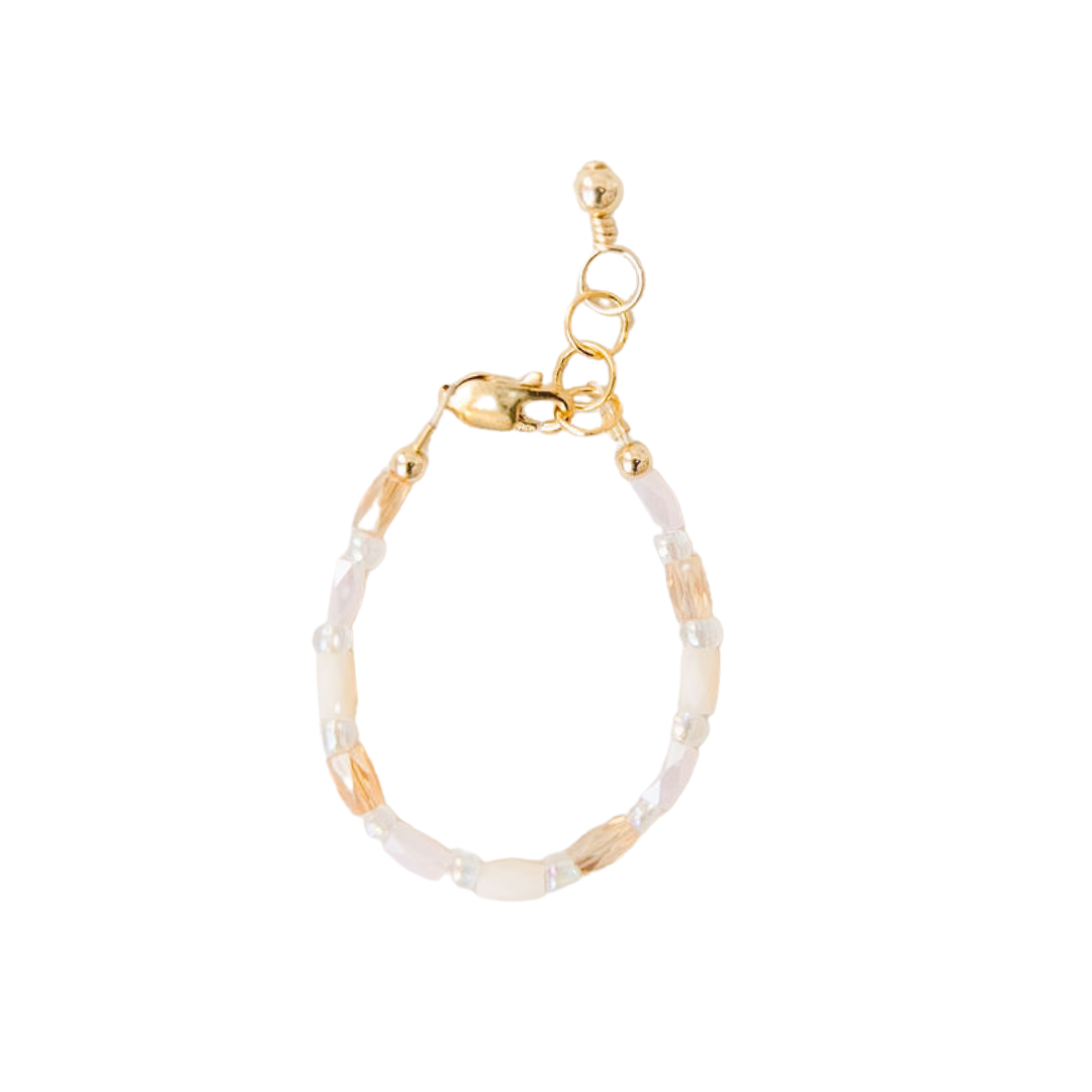 Golden Hour Bracelet (4MM Beads)