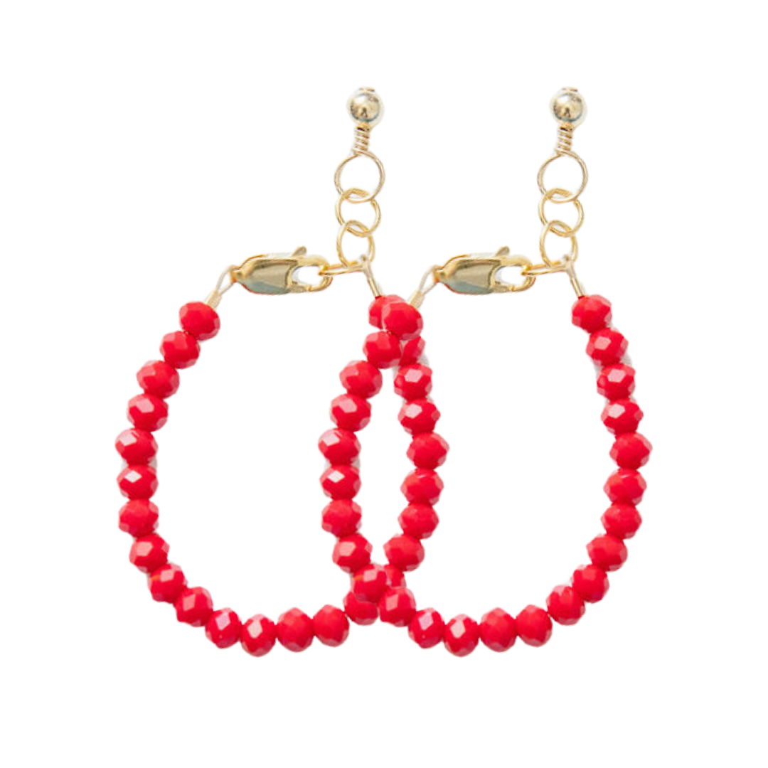 Berry Mom + Mini Bracelet set (4MM Beads)