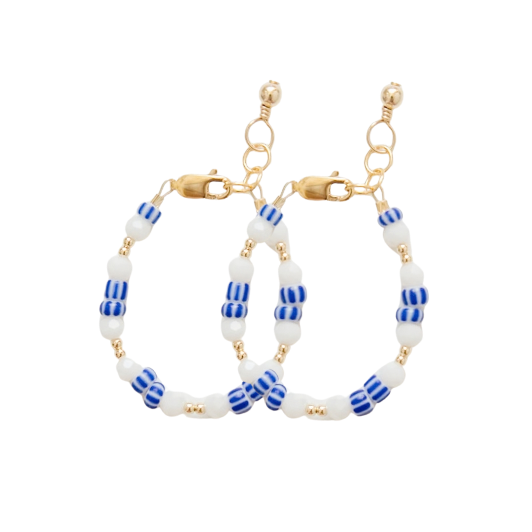 Antique Mom + Mini Bracelet set (2MM + 4MM Beads)