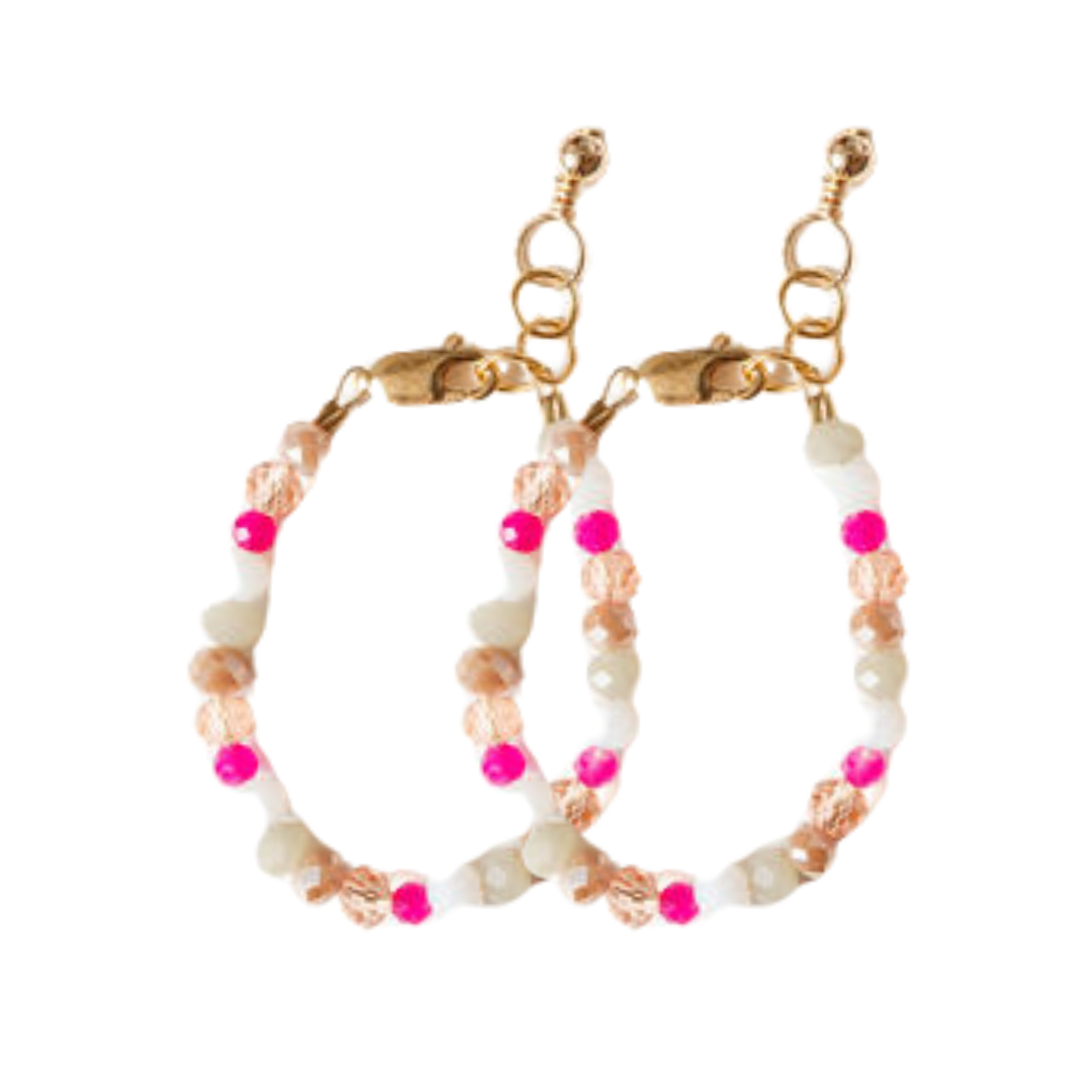 Twirl Mom + Mini Bracelet Set (4MM Beads)