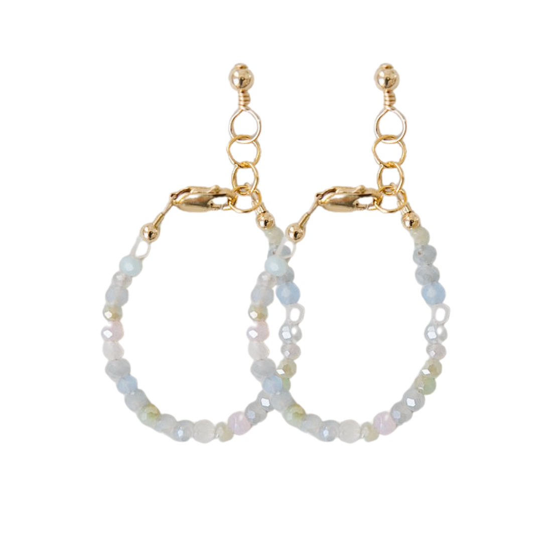 Morning Dew Mom + Mini Bracelet Set (3MM Beads)