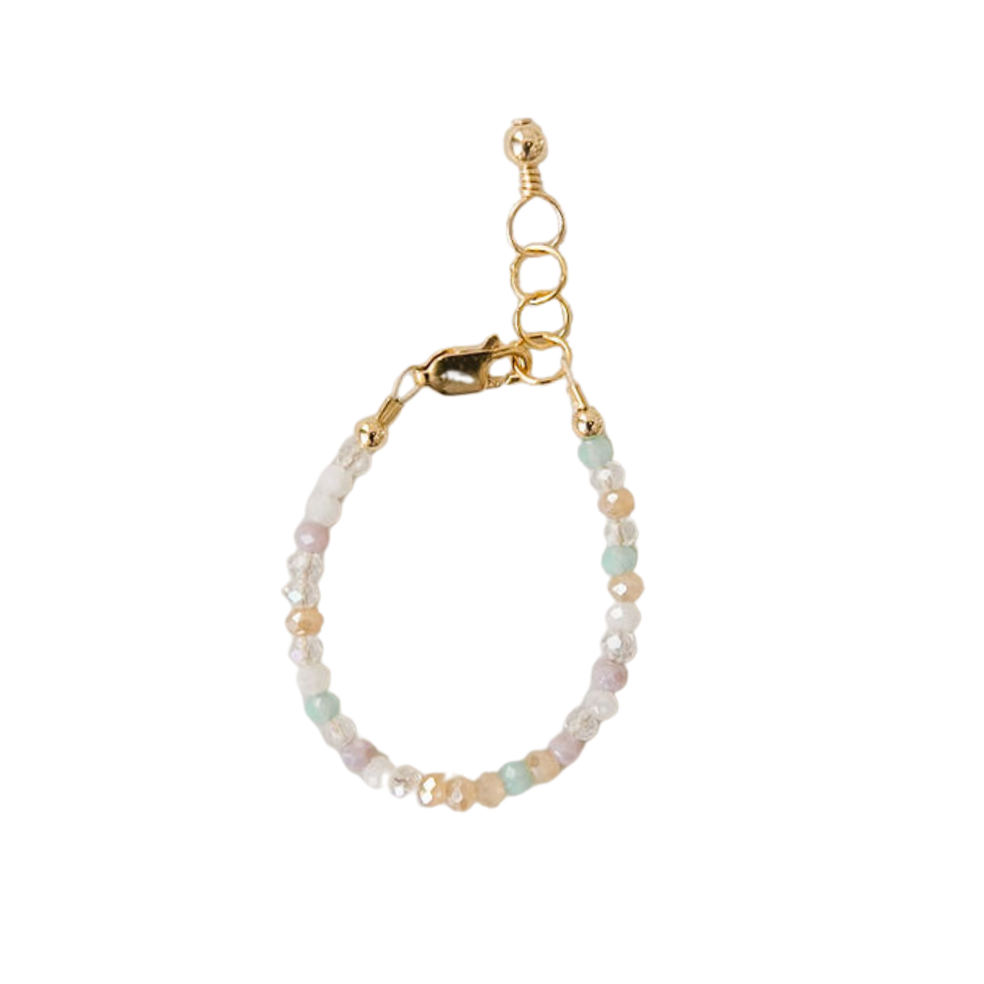 Ocean Mist Bracelet (3mm Beads)