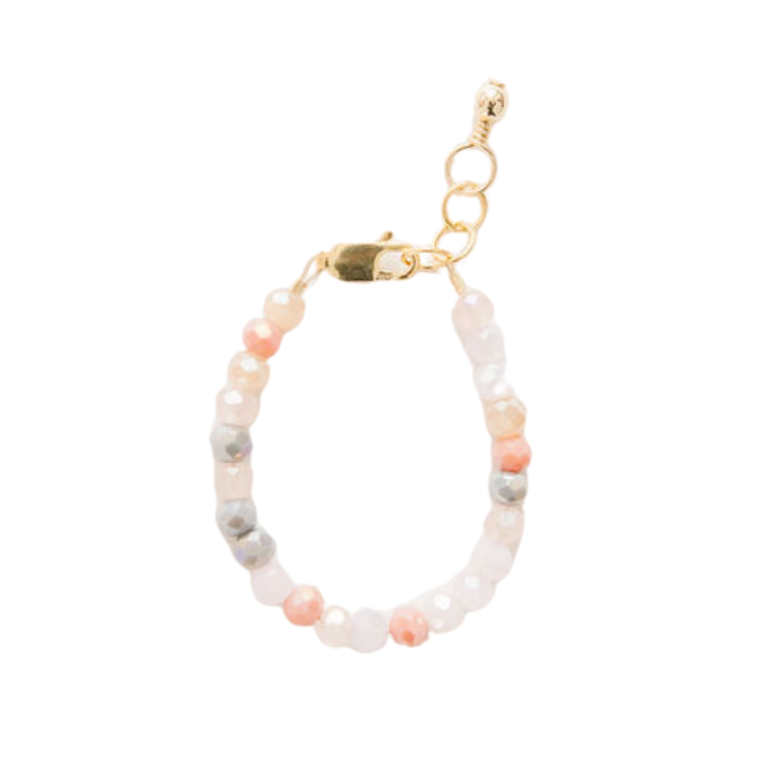 Peachy Skies Bracelet (4MM beads)