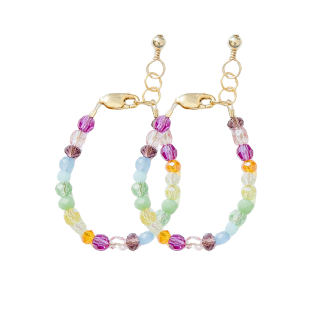 Carnival  Mom + Mini Bracelet set (4MM Beads)