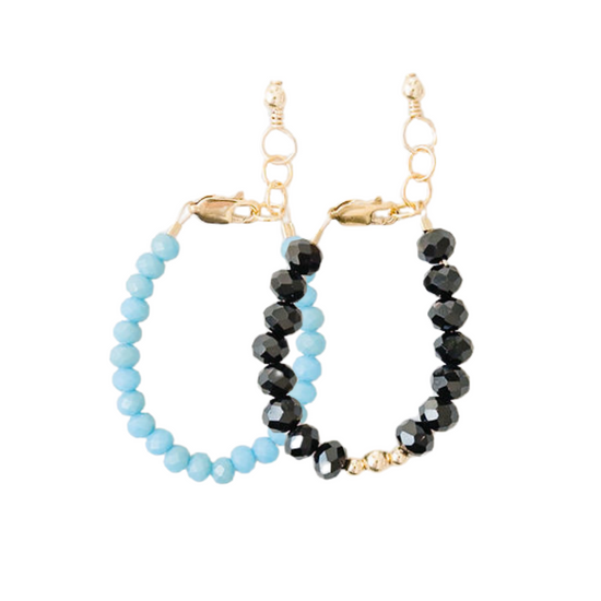 Jazmine Bracelet Two-Pack (4mm + 6mm beads)