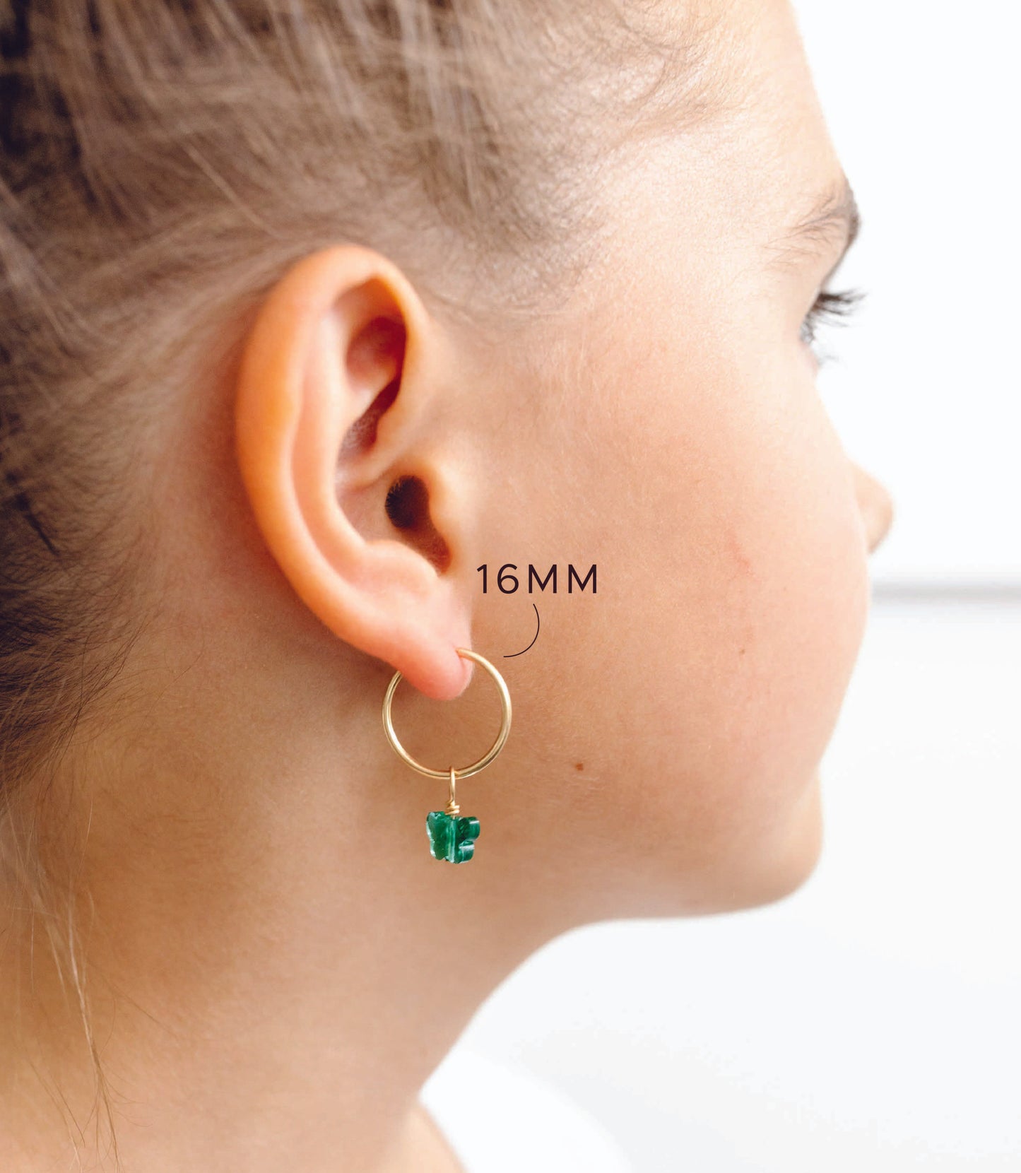 Forever Sticker Earrings' - Gold – Ready-Made