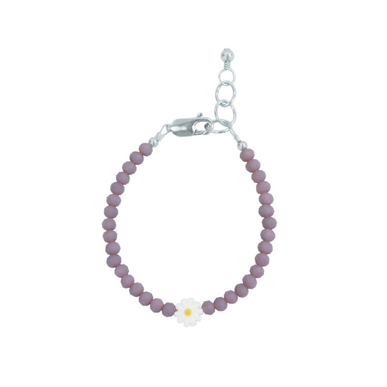 Daisy Adult Bracelet (Finch 4MM Beads)