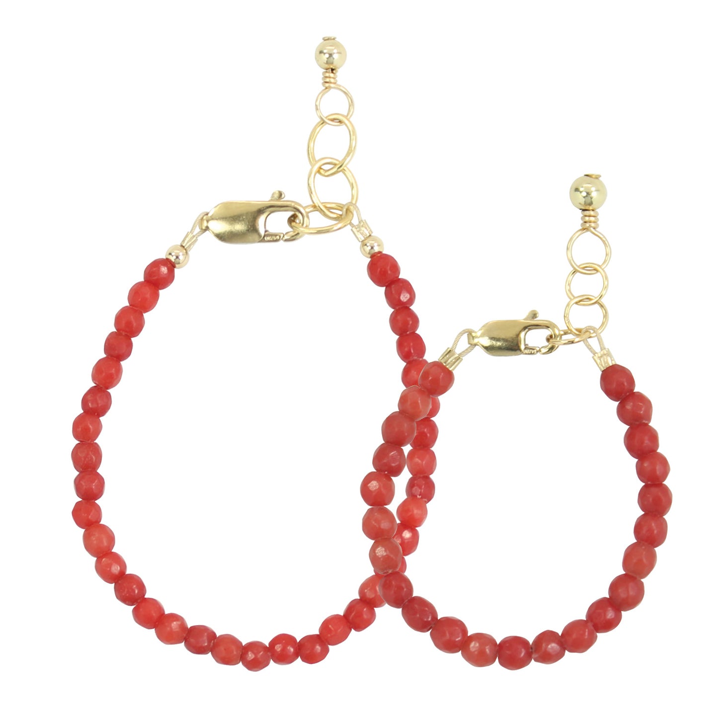 Load image into Gallery viewer, Maple Mom + Mini Bracelet set (4MM Beads)
