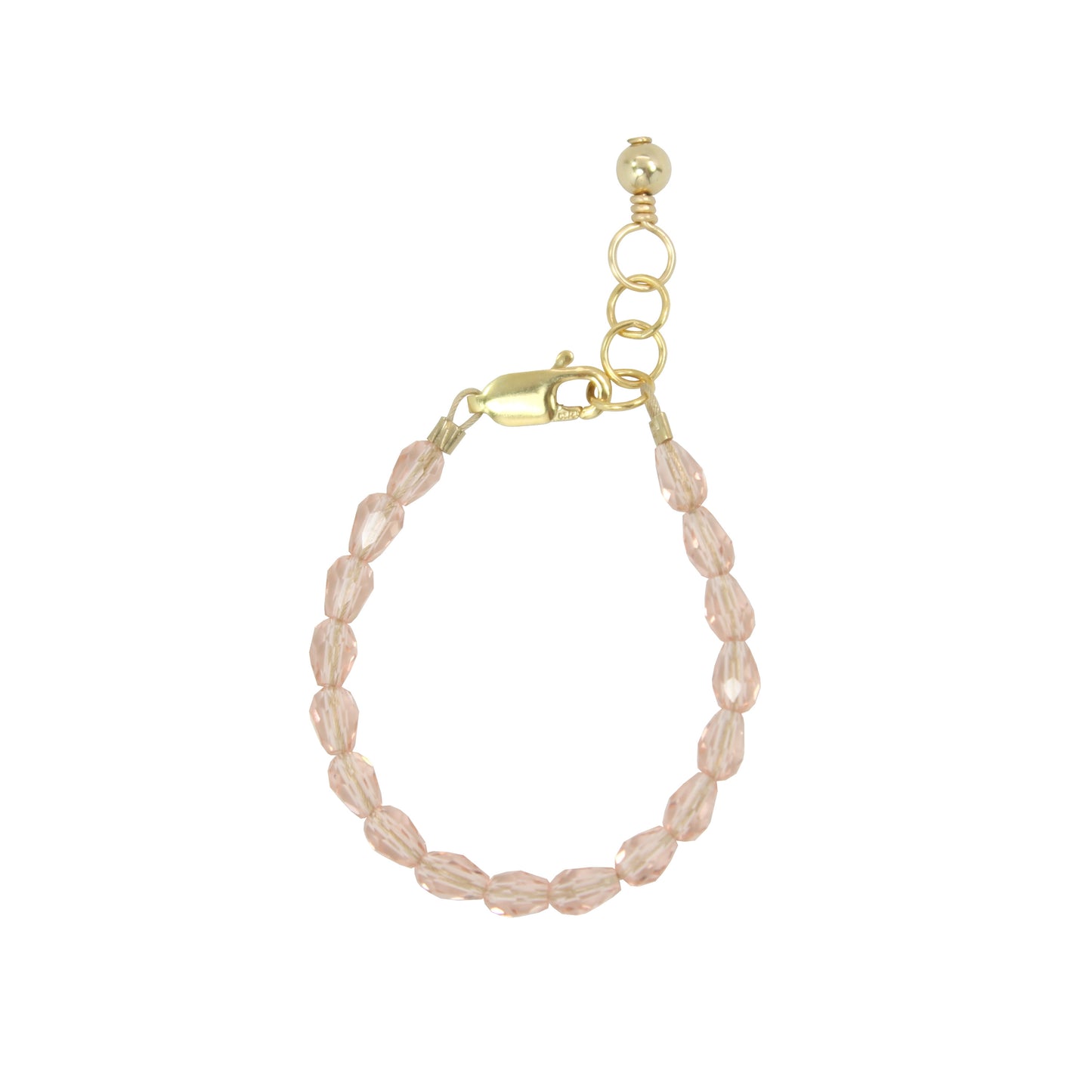 Posy Baby Bracelet (4MM Beads)