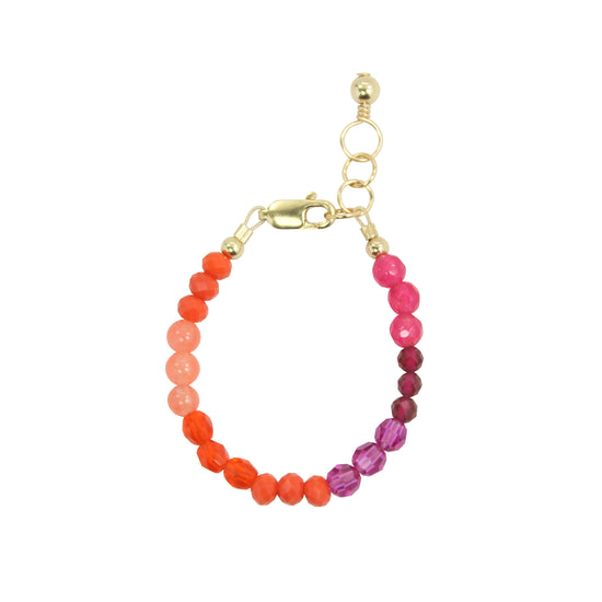 Sunset Bracelet (4MM Beads)