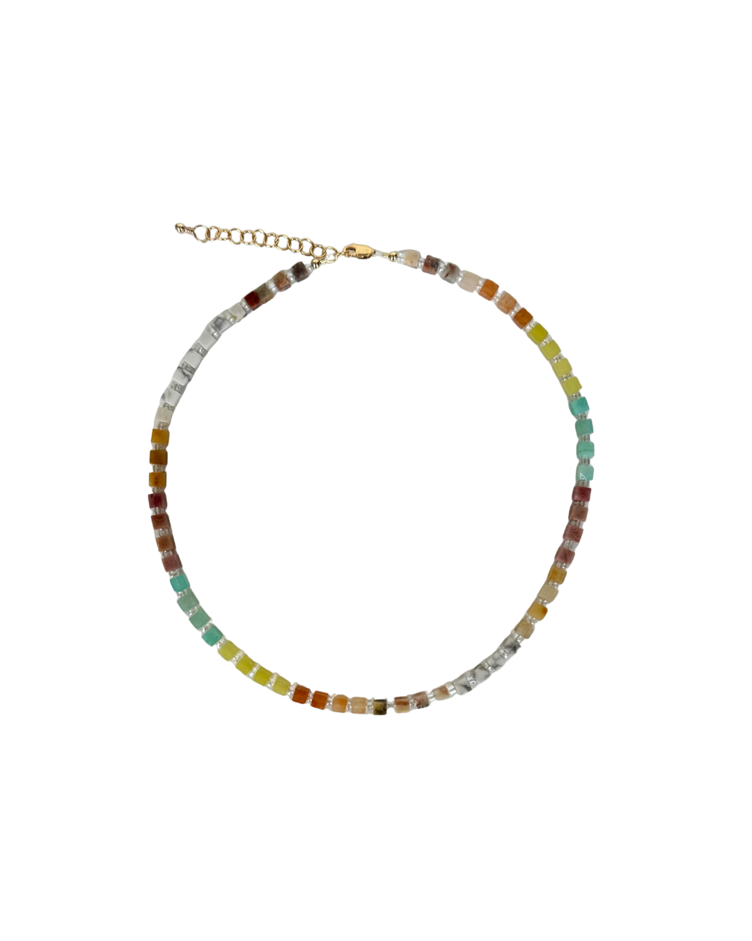 Mosaic Necklace (6MM Beads)