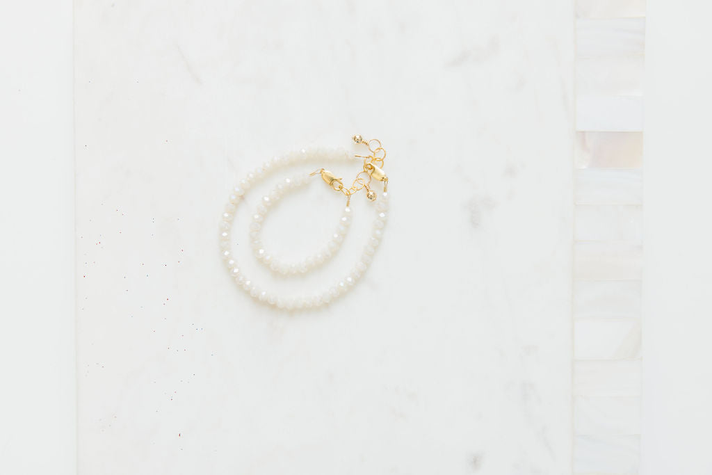 Buttercream Bracelet (4MM beads)