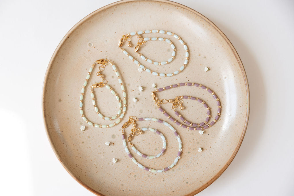 Marina Bracelet (3MM + 4MM beads)