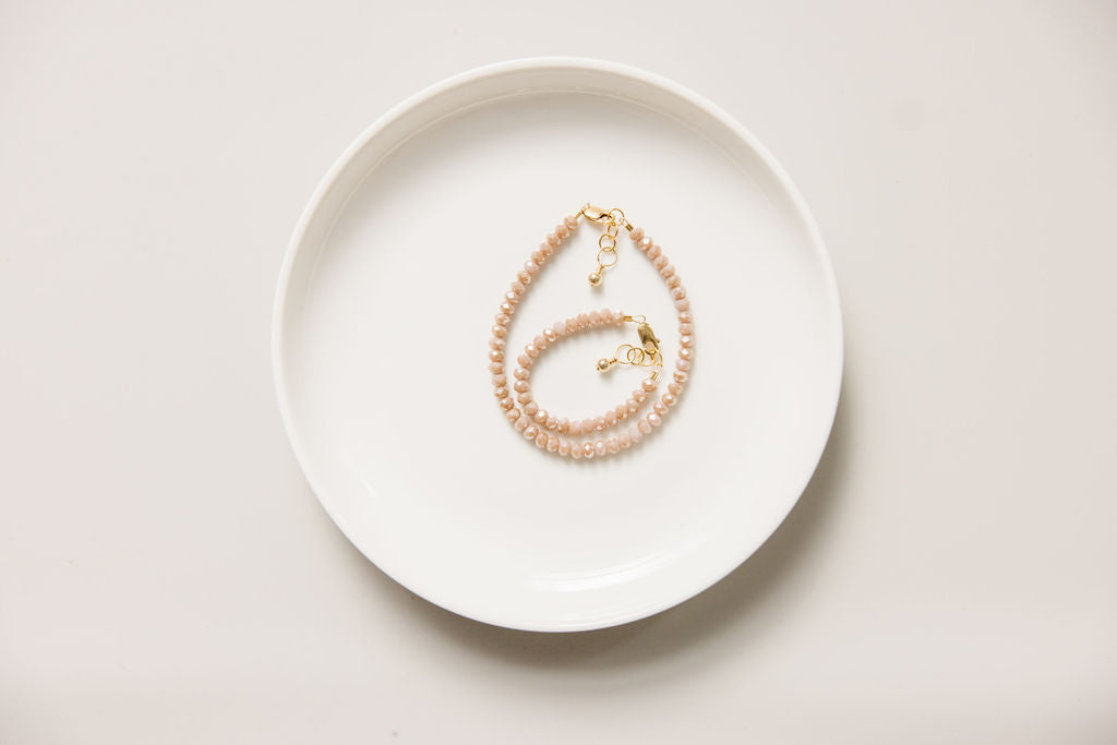 Terra Mom + Mini Bracelet set (4MM Beads)