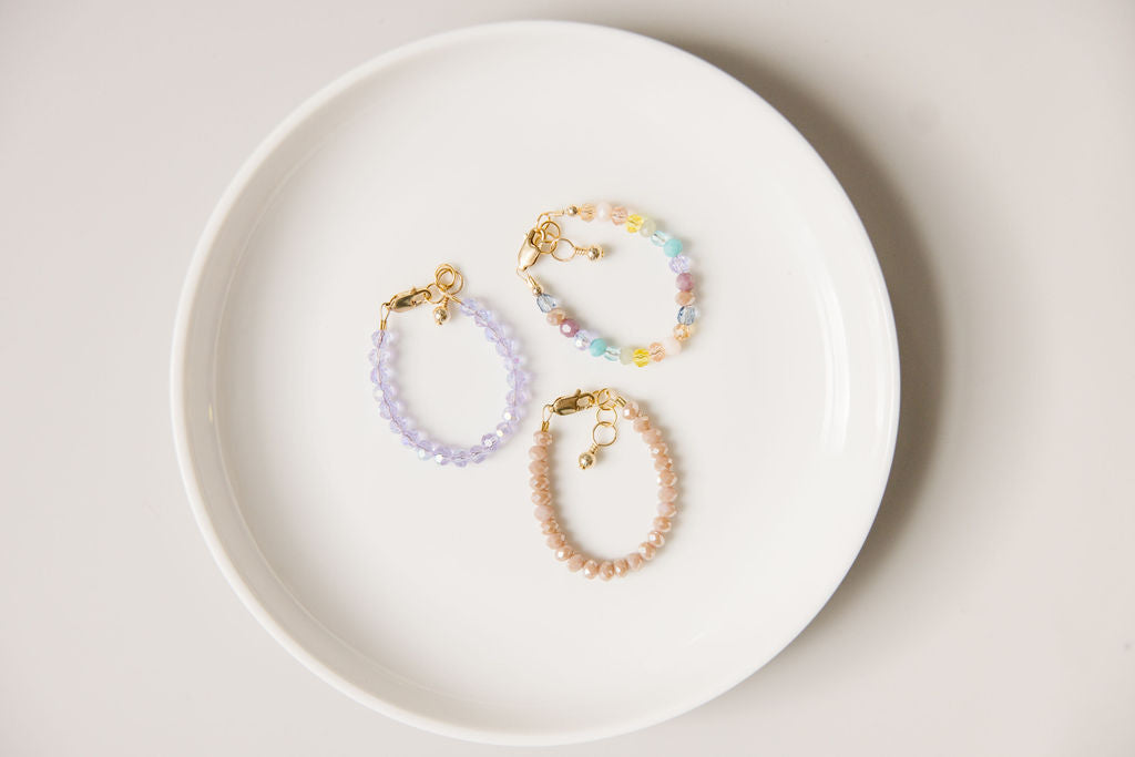 Terra Mom + Mini Bracelet set (4MM Beads)