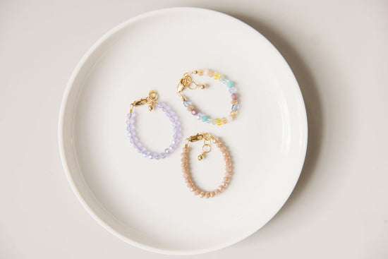 Terra Mom + Mini Bracelet set (4MM Beads)