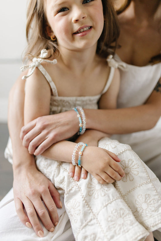 Daisy May Bracelet (2 MM + 4MM Beads)