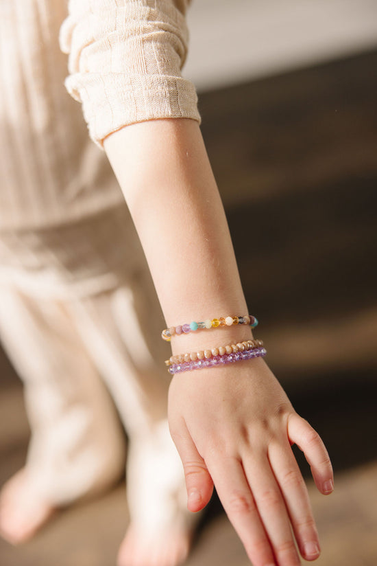 Terra Mom + Mini Bracelet set (4MM Beads)