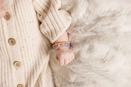 Terra Mom + Mini Bracelet set (4MM Beads)