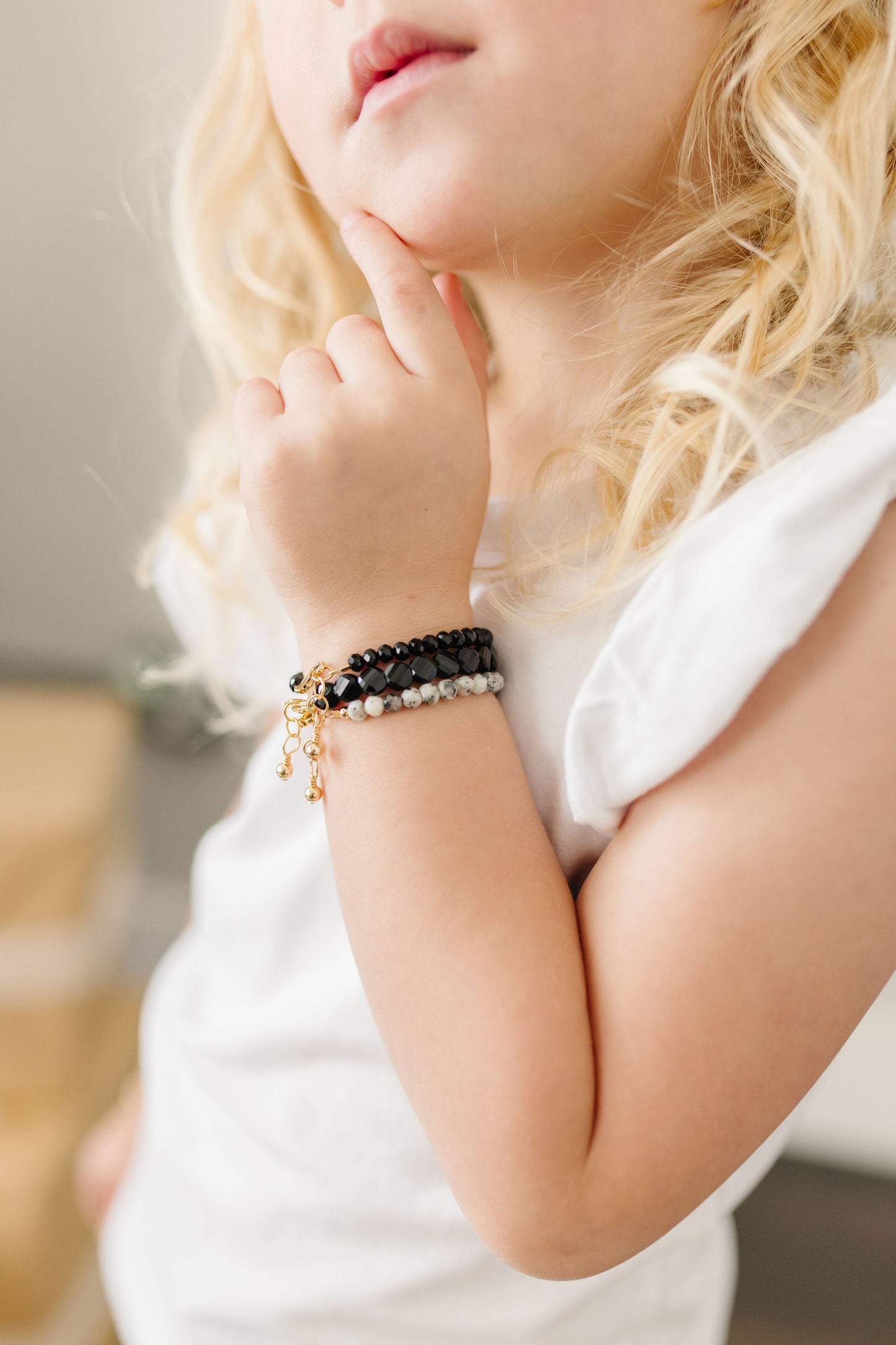 Baby Hand Beads Bracelet Baby Girl Hand Bracelet Top