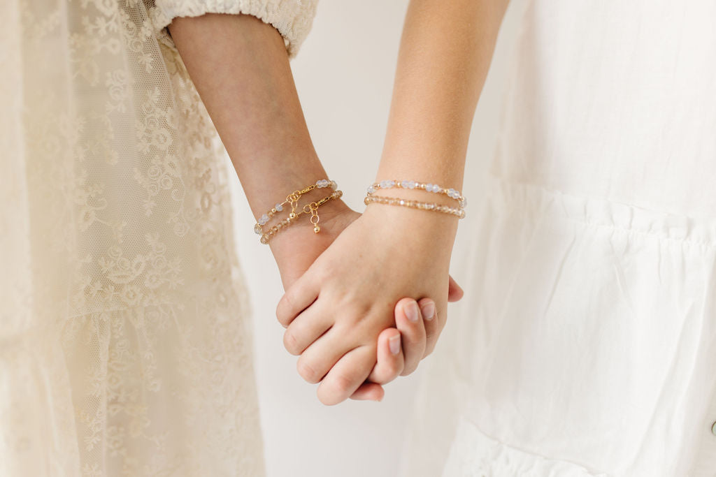 Rosé Bracelet (4MM beads)