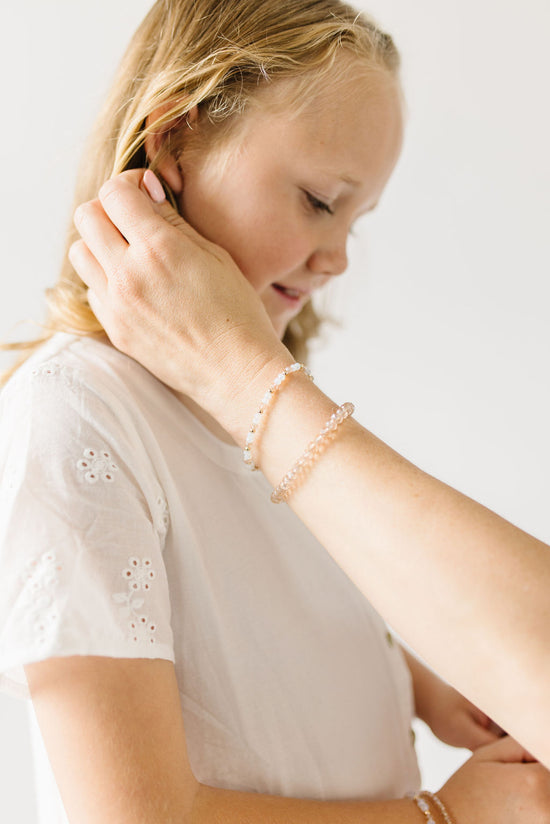 Rosé Bracelet (4MM beads)