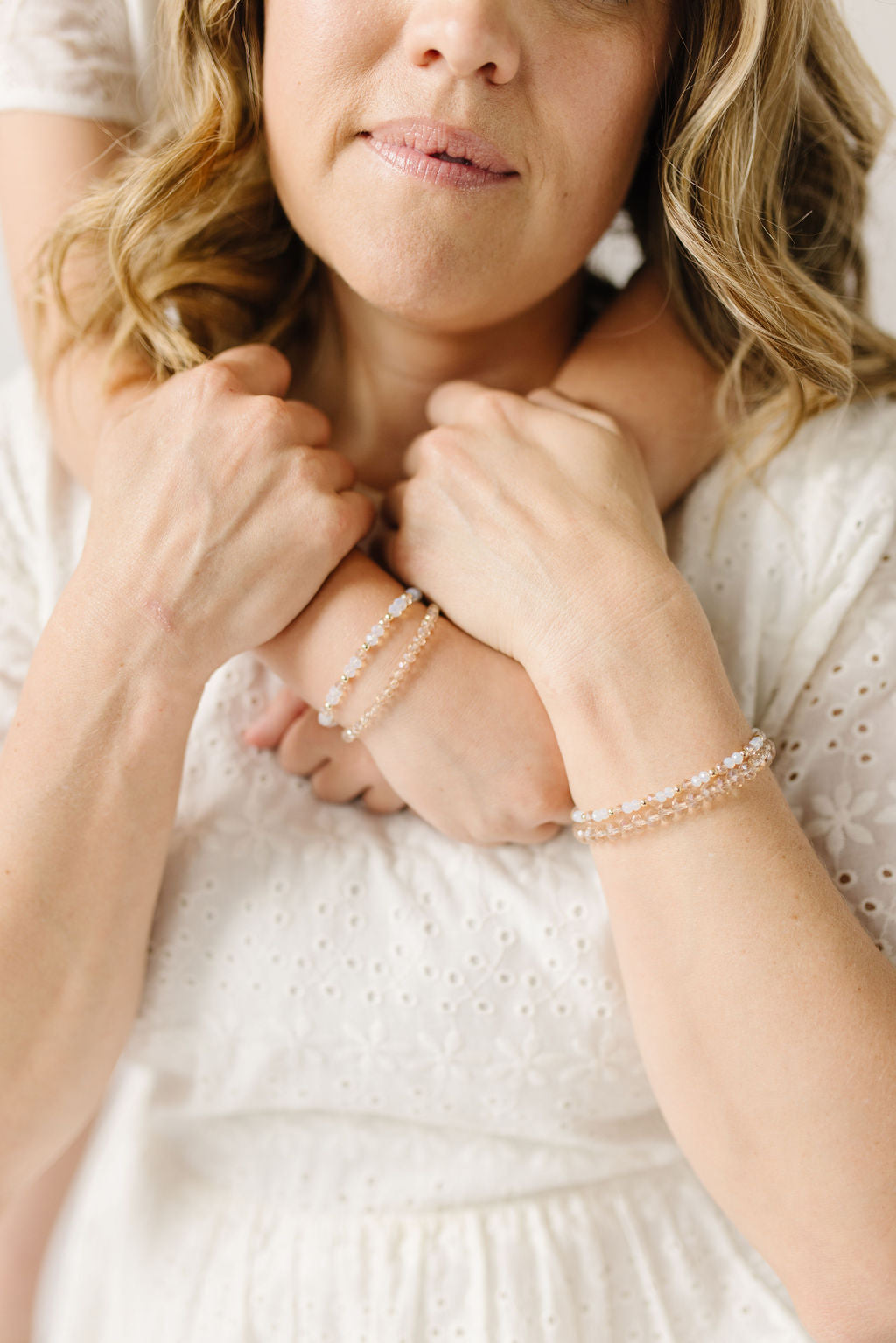 Rosé Bracelet (4MM beads)