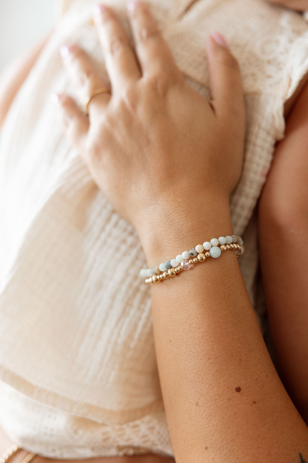 Heirloom Mom + Mini Bracelet Set