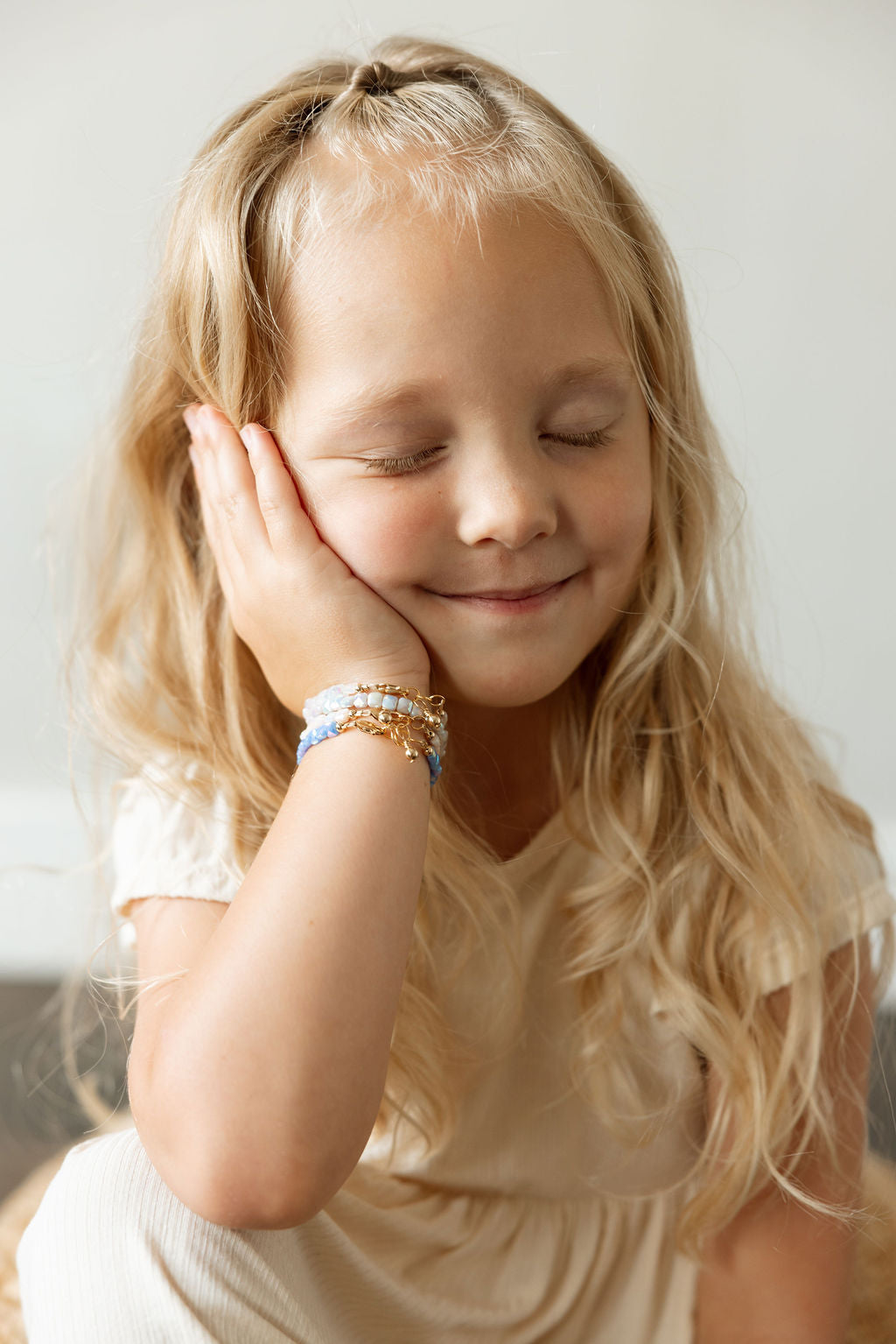 Brûlée Mom + Mini Bracelet Set (4MM Beads)