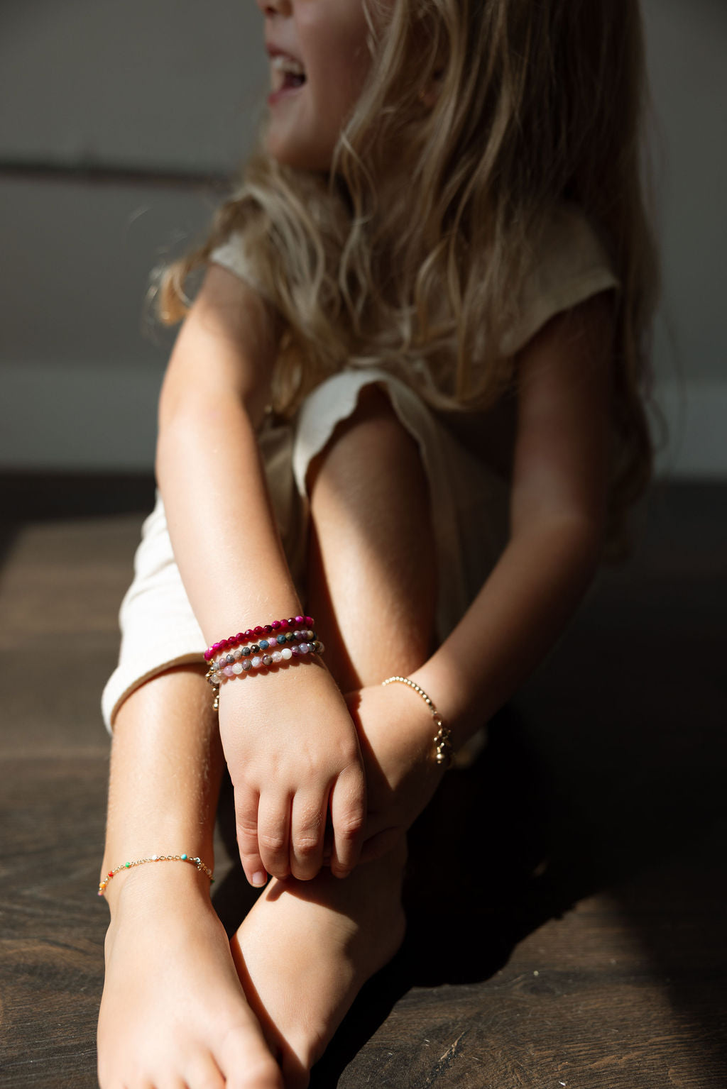 Willow Mom + Mini Bracelet Set (4MM Beads)