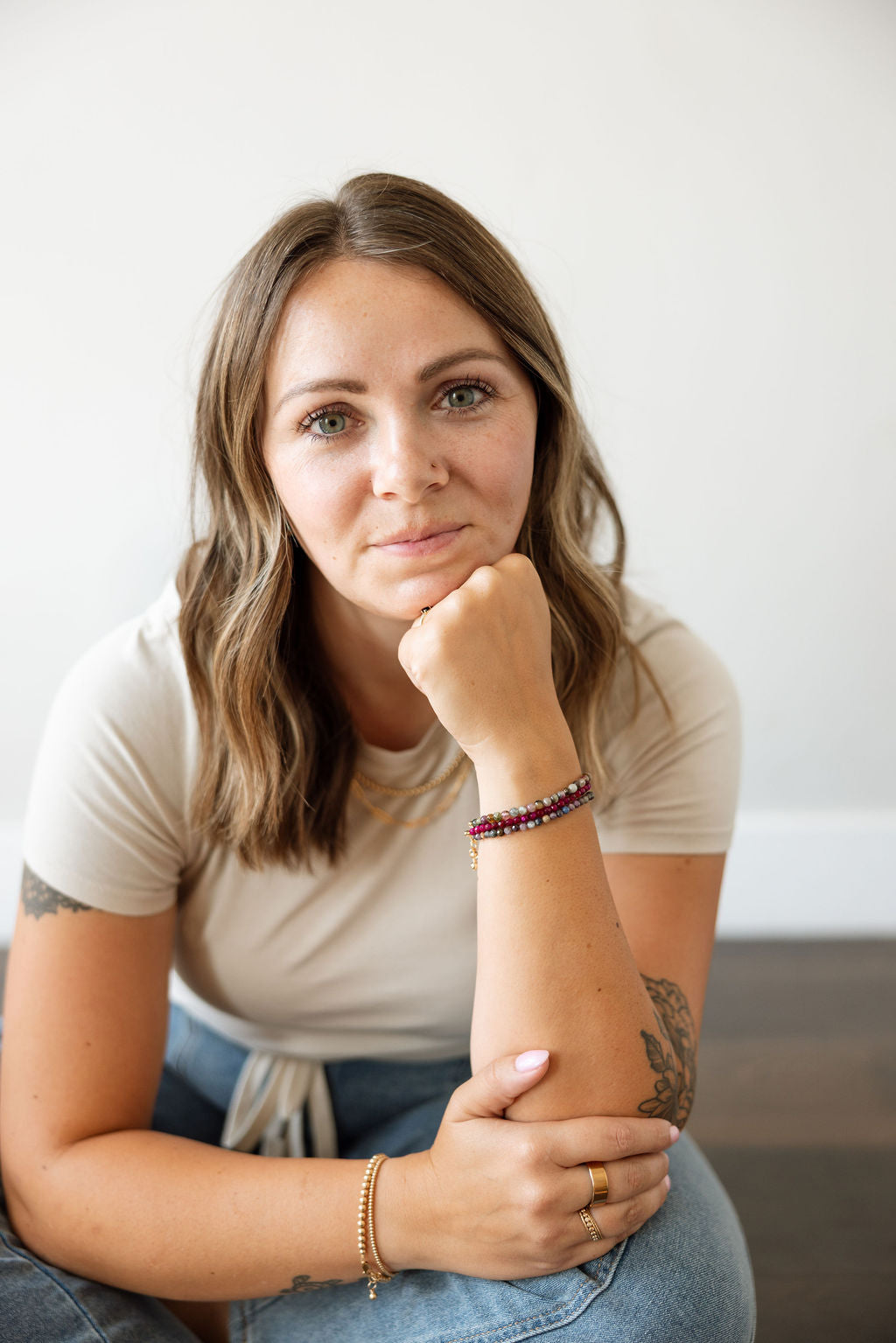 Fuchsia Bracelet (4MM beads)