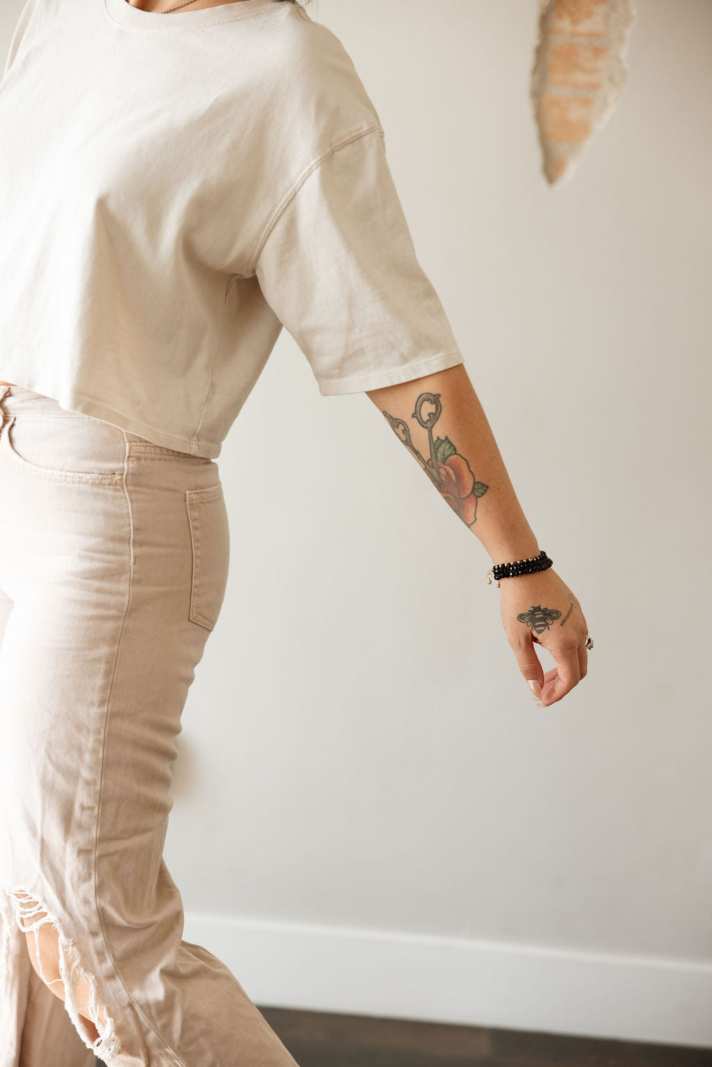 Midnight Baby Bracelet (6MM beads)