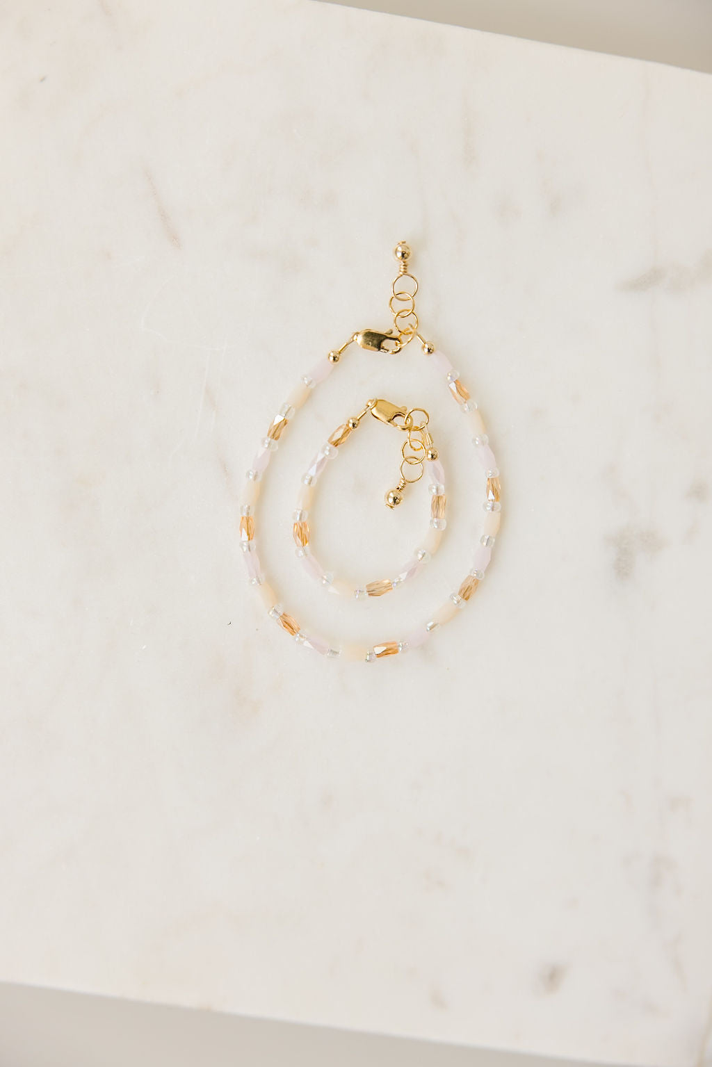 Golden Hour Bracelet (4MM Beads)