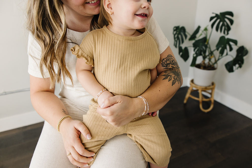 Golden Hour Bracelet (4MM Beads)