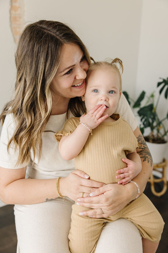 Golden Hour Bracelet (4MM Beads)