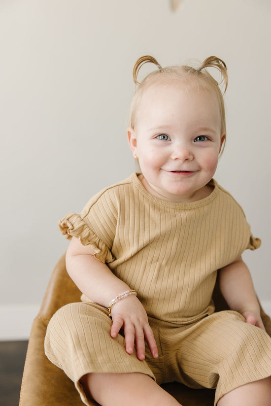 Golden Hour Bracelet (4MM Beads)