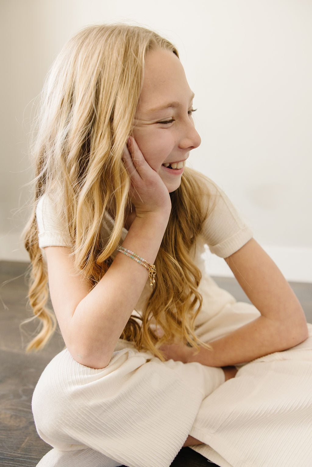 Ocean Mist Bracelet (3mm Beads)